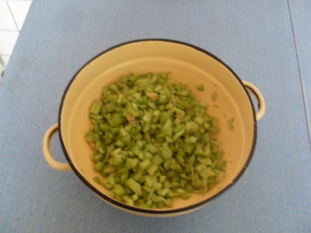 Rebarborový koláč  - obrázok 1