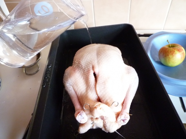 Pečená kačica - ako ju pripravujem, pečiem (fotorecept) - obrázok 6