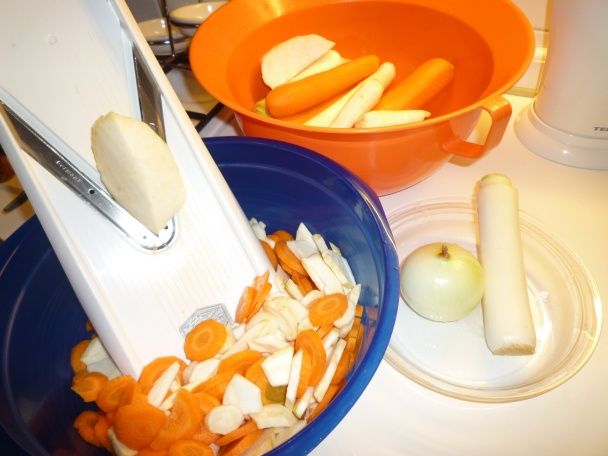 Sviečková s mäsom v kávovej marináde (fotorecept) - obrázok 1