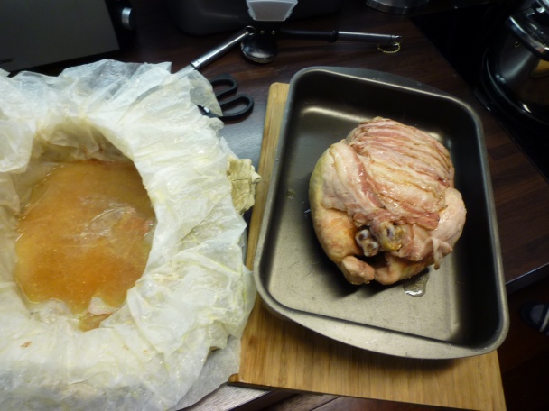 Kura pečené obalené v hline (fotorecept ) - obrázok 11