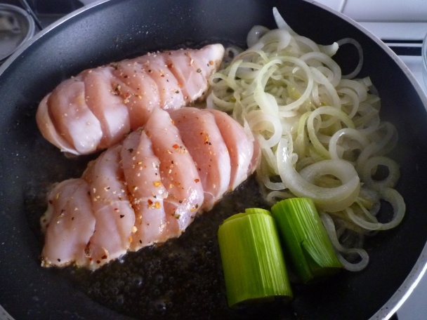 Kuracie prsia , ľahký obed pre dvoch (fotorecept) - obrázok 3