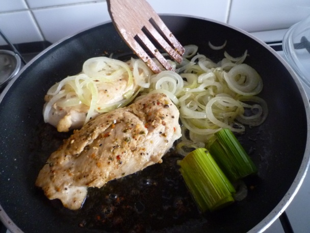 Kuracie prsia , ľahký obed pre dvoch (fotorecept) - obrázok 6