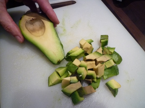 Pochúťka - šalát s avokádom  (fotorecept) - obrázok 3