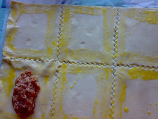 Mleté mäso v lístkovom cestíčku (fotorecept) - obrázok 4