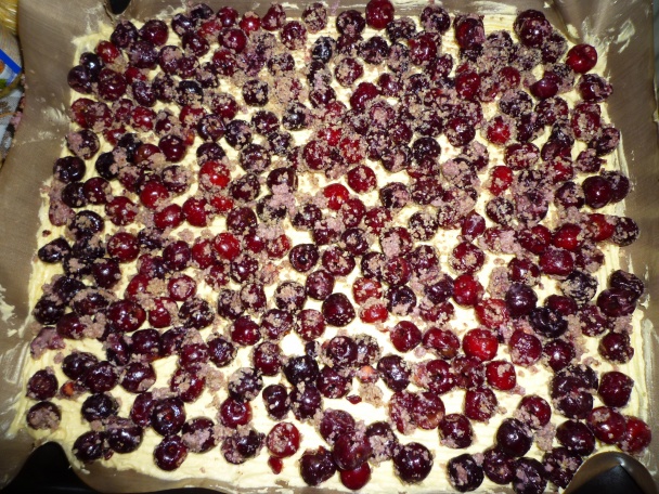 Ovocný koláč  s čerešňami (fotorecept) - obrázok 10