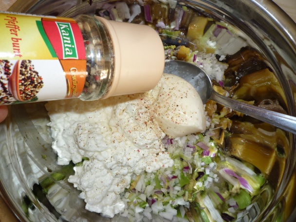 AVOCÁDO - BAKLAŽÁNOVÝ šalát (fotorecept) - obrázok 9