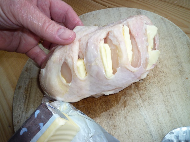 KURACIE PRSIA na masle - pre moju polovičku (fotorecept) - obrázok 3