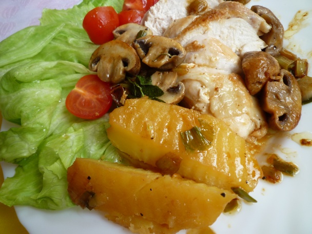 KURACIE PRSIA na masle - pre moju polovičku (fotorecept) - obrázok 15