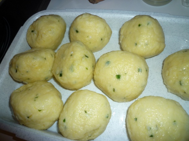 Zemiakové knedle do krízovej polievky (fotorecept) - obrázok 9