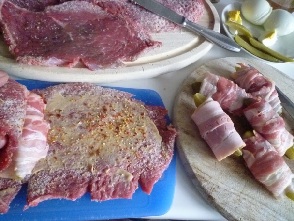 Hovädzie vtáky na víne (fotorecept) - obrázok 6