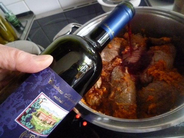 Hovädzie vtáky na víne (fotorecept) - obrázok 13