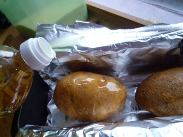 Zemiaky pečené plnené (fotorecept) - obrázok 1