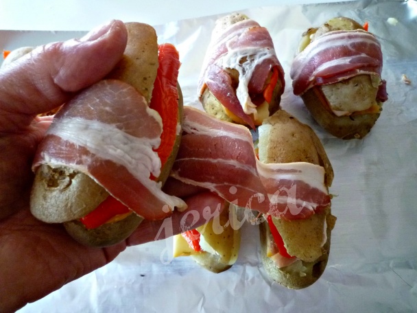 Zemiaky pečené plnené (fotorecept) - obrázok 15