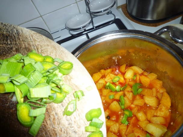 POLIEVKA  z vývaru špenátových gúľ (fotorecept) - obrázok 10