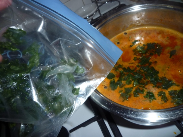 POLIEVKA  z vývaru špenátových gúľ (fotorecept) - obrázok 16