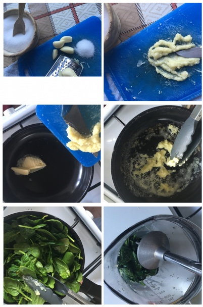 Cesnakovo-špenátové vrtuľky len tak k vínečku, namiesto pagáčikov (fotorecept) - obrázok 1