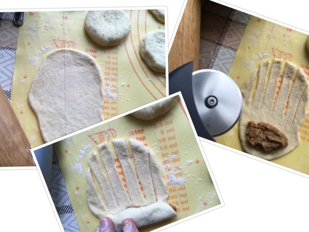 Plnené pruhované rohlíčky Krútňava (fotorecept) - obrázok 4