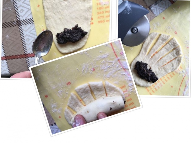 Plnené pruhované rohlíčky Krútňava (fotorecept) - obrázok 5