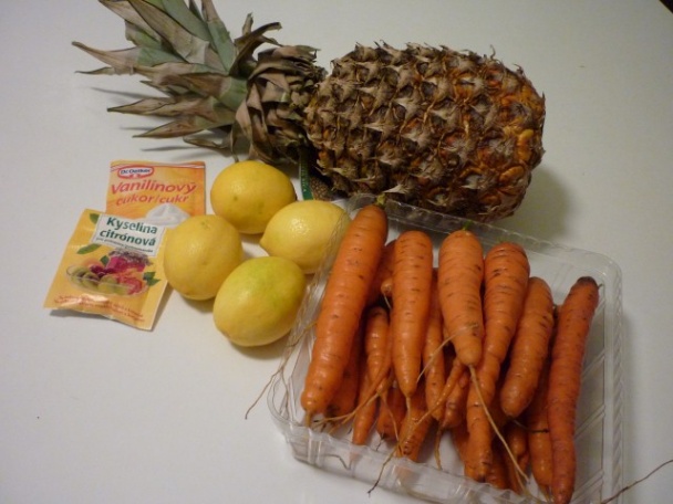 Zaváraná mrkva s ananásom (fotorecept) - obrázok 1