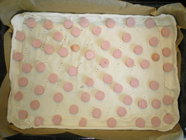 Slaný syrový koláč  - obrázok 2