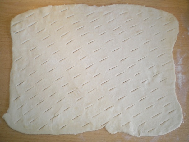 Slaný syrový koláč  - obrázok 8