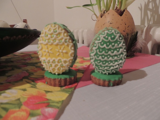 Mohykánové perníkové vajíčka - obrázok 1
