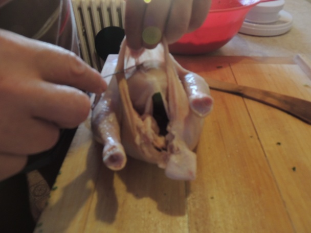 Plnka z kuracích drobkov podľa môjho manžela alebo kúzla s pórom časť IV. (fotorecept) - obrázok 3