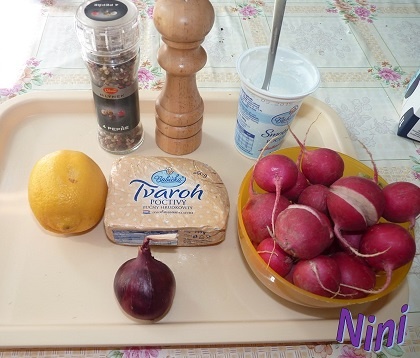 Zeleninová nátierka s tvarohom (fotorecept) - obrázok 1