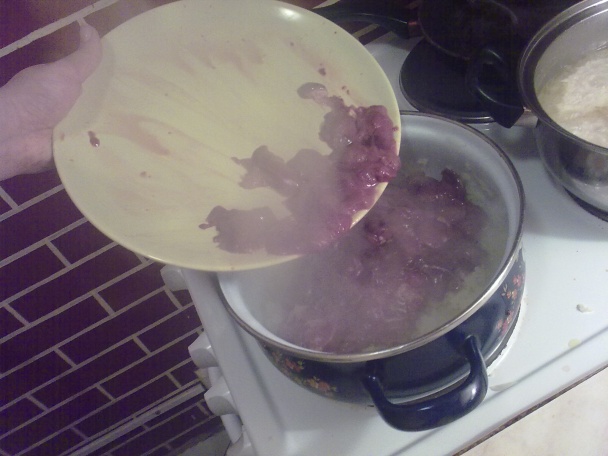 Pečienka na cibuľke s ryžou - obrázok 1