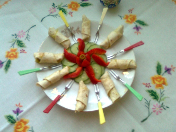 Jednohubky z tortilly - obrázok 2