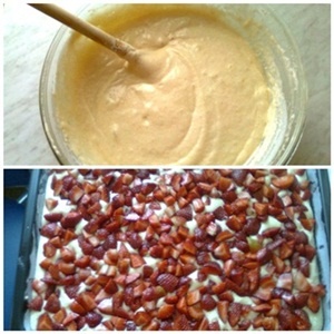 Bublanina s jahodami (fotorecept) - obrázok 2