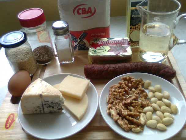 Vínové pečivo slané (fotorecept) - obrázok 1