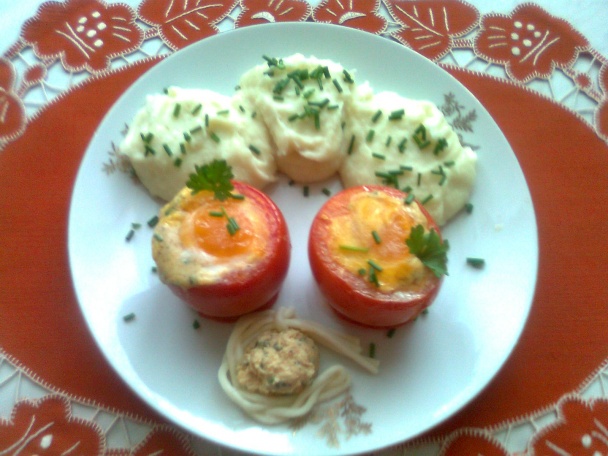 Zapekané rajčinové hrnčeky (fotorecept) - obrázok 4