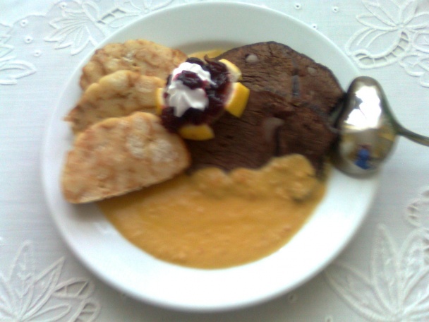 Pečená sviečkovica na smotane (fotorecept) - obrázok 7