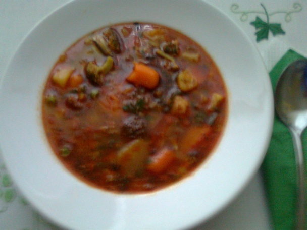 Bohatá zeleninová polievka s hlivou (fotorecept) - obrázok 4