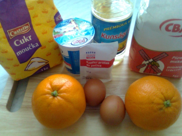 Voňavé pomarančové muffiny s polevou (fotorecept) - obrázok 1