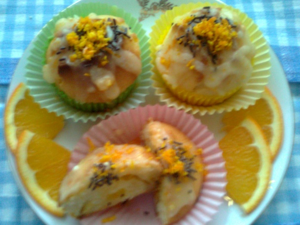 Voňavé pomarančové muffiny s polevou (fotorecept) - obrázok 6
