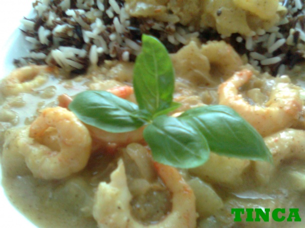 Krevety s vanilkovo-vínno-kokosovou omáčkou (fotorecept) - obrázok 6