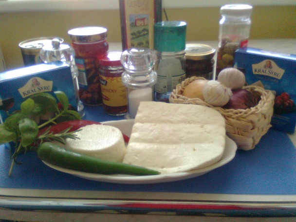 Zmes nakladaných syrov (fotorecept) - obrázok 1