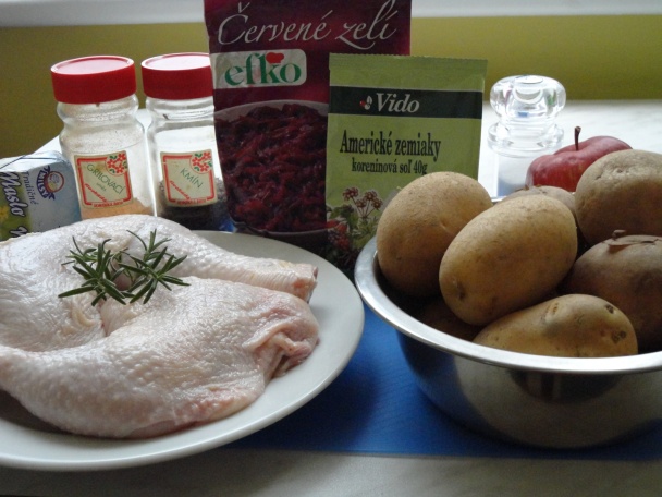 Kura na červenej kapuste-eintopf (fotorecept) - obrázok 1