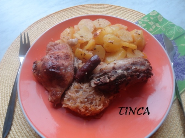 Všeličo na sudovej kapuste-eintopf - obrázok 3