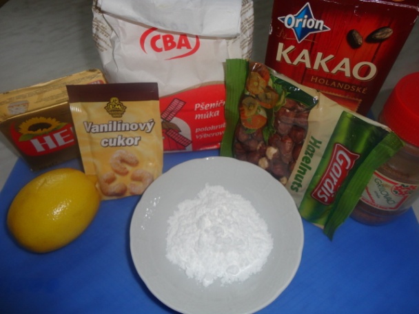 Kakaové srdiečka mramorované (fotorecept) - obrázok 1