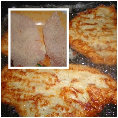 Obrátené kuracie rezne so šampiňónmi (fotorecept) - obrázok 1