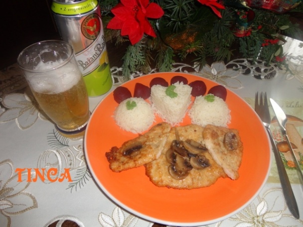 Obrátené kuracie rezne so šampiňónmi (fotorecept) - obrázok 5