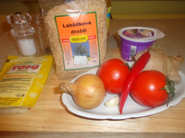 Plnené rajčiny s tofu (fotorecept) - obrázok 1