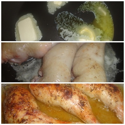 Kuracie plnené stehno so šunkovo-špenátovou rolkou (fotorecept) - obrázok 4