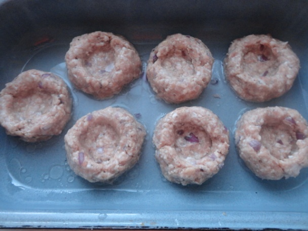 Mäsovo-syrové hniezda - obrázok 1