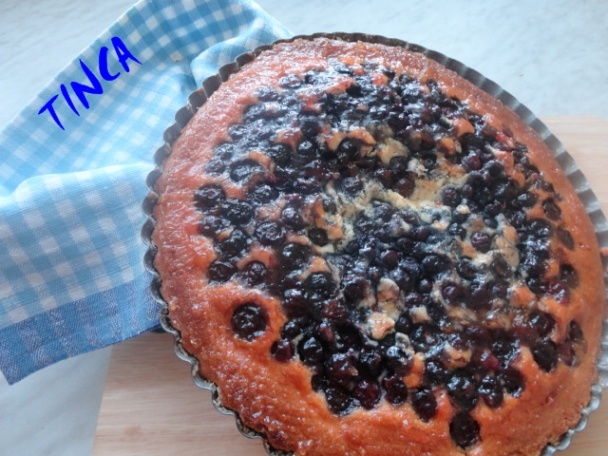 Čučoriedkový okrúhly koláč - obrázok 4