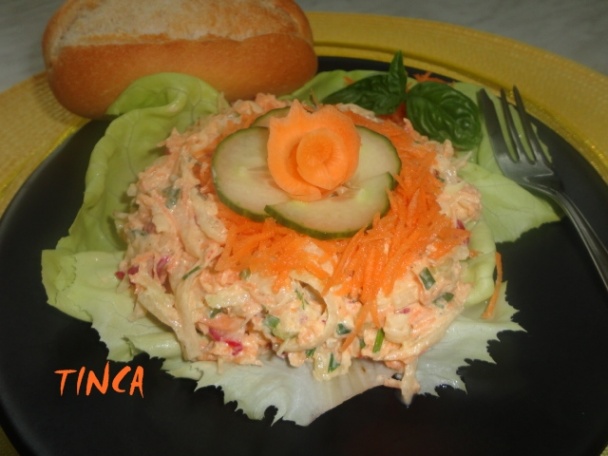 Jarný zeleninový šalátik - obrázok 2