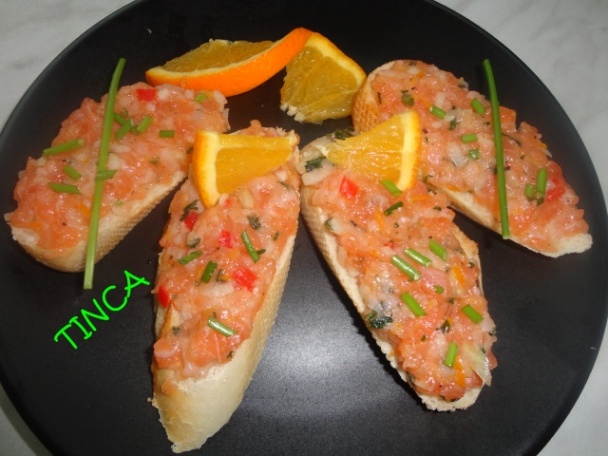 Lososový tatarák - obrázok 2